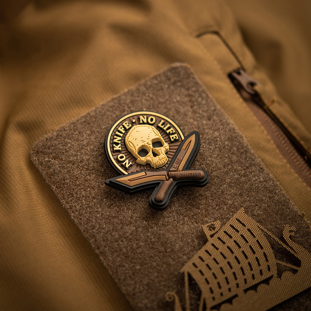 Patch No Knife - No Life 3D PVC