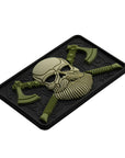 Bearded Skull 3D PVC Patch