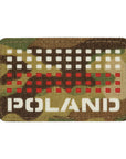 Patch Poland (with flag) 50x80 Laser Cut