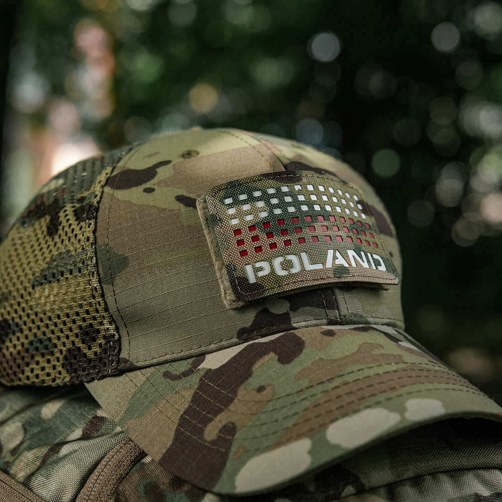 Patch Poland (with flag) 50x80 Laser Cut