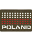 Patch Poland (with flag) 50x80 Laser Cut