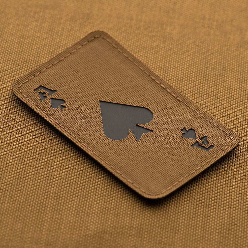Patch Ace of Spades Laser Cut