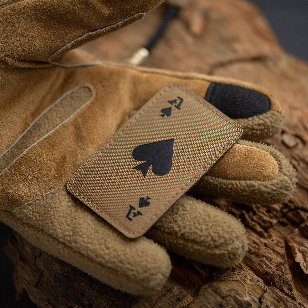 Patch Ace of Spades Laser Cut