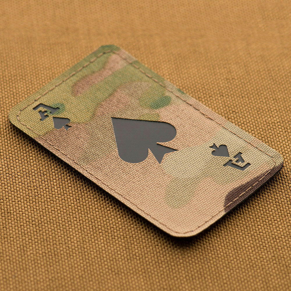 Patch Ace of Spades Laser Cut