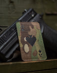 Patch Ace of Spades Laser Cut