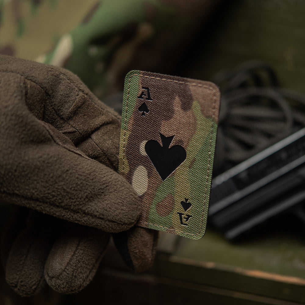 Patch Ace of Spades Laser Cut