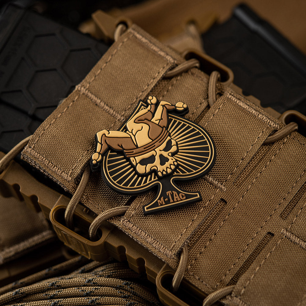 Patch Ace of Spades 3D PVC