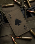 Patch Ace of Spades Laser Cut