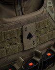 Patch Ace of Spades Laser Cut
