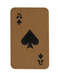 Patch Ace of Spades Laser Cut