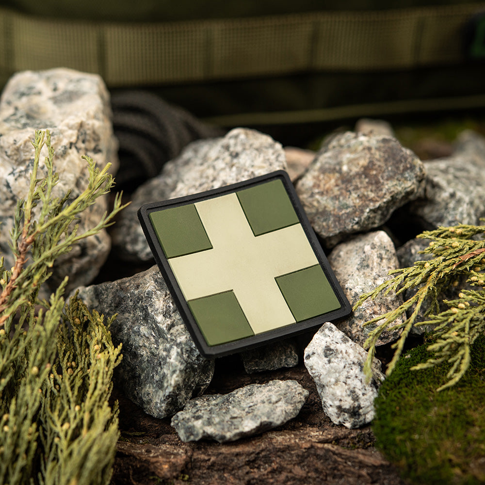 Patch Medic Cross Square PVC
