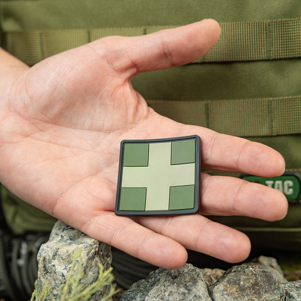 Patch Medic Cross Square PVC
