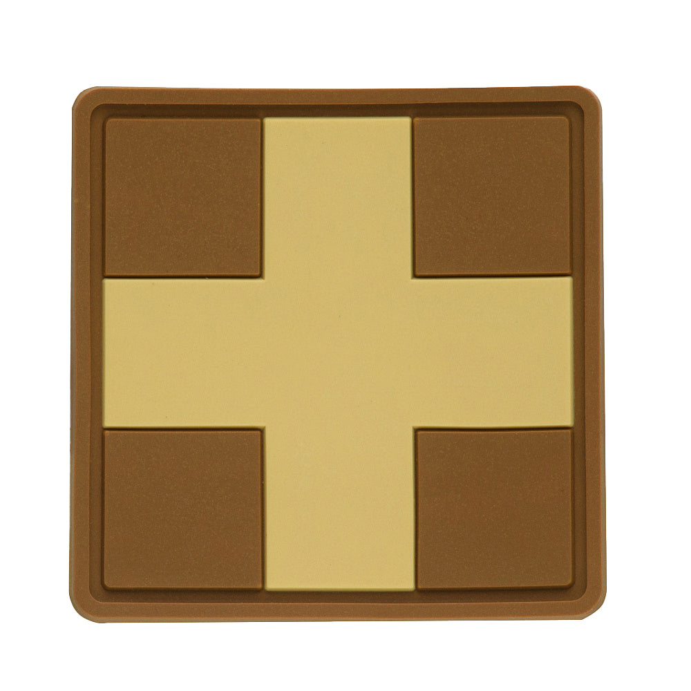 Aufnäher Medic Cross Square PVC