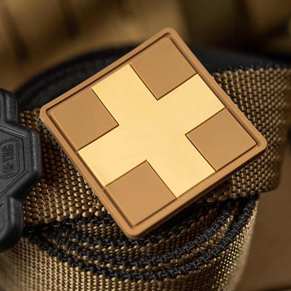 Aufnäher Medic Cross Square PVC
