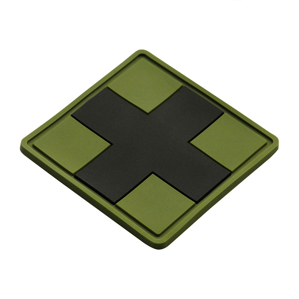 Aufnäher Medic Cross Square PVC