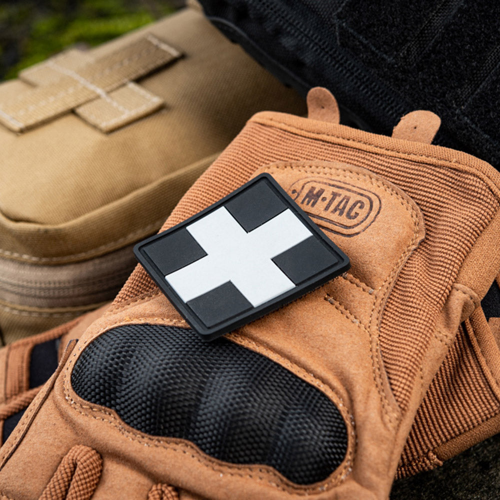 Aufnäher Medic Cross Square PVC