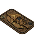 Aufnaher Molon Labe Ase 3D PVC