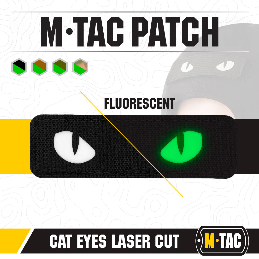 Aufnäher Cat Eyes Laser Cut