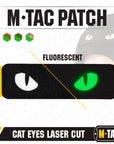 Aufnäher Cat Eyes Laser Cut