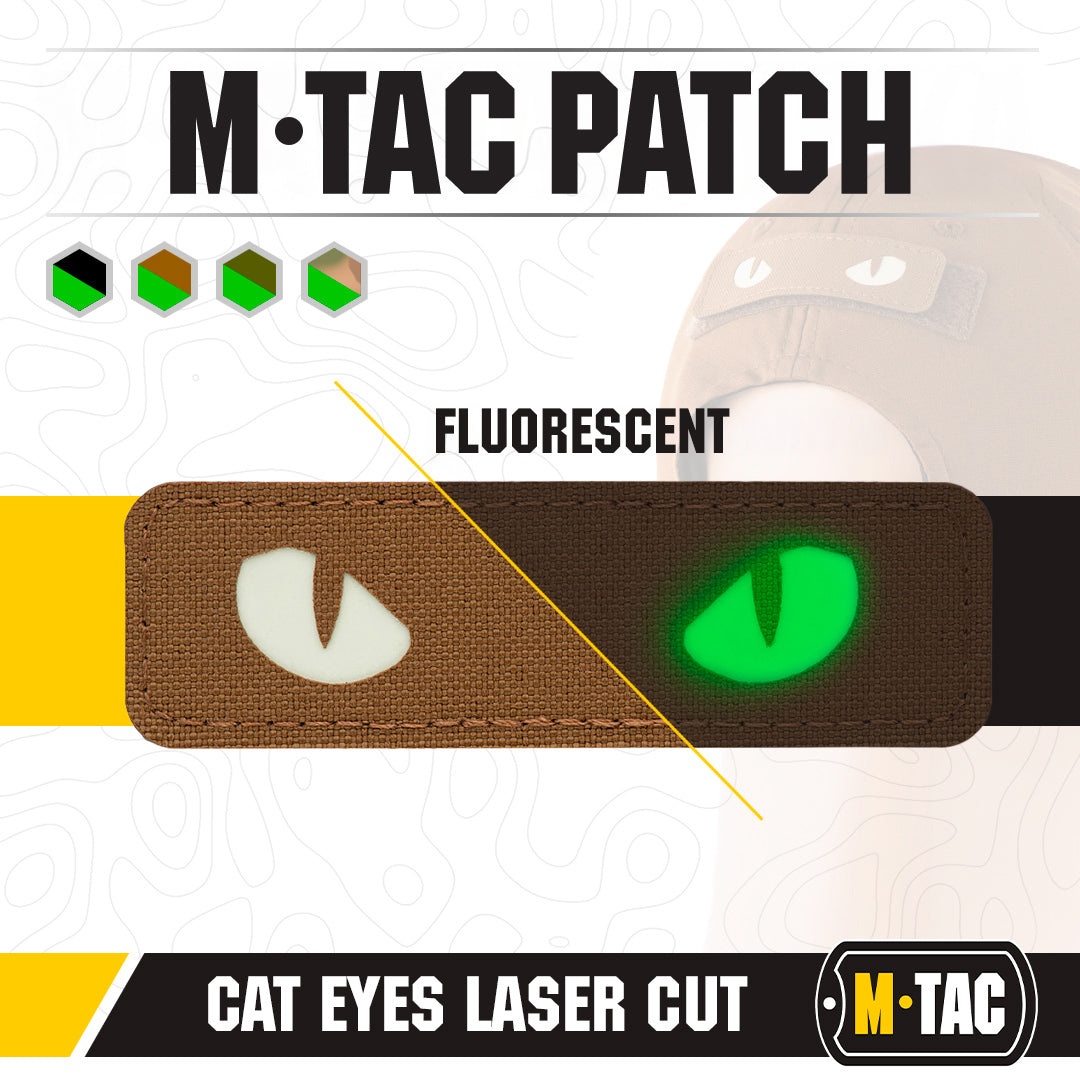 Aufnäher Cat Eyes Laser Cut