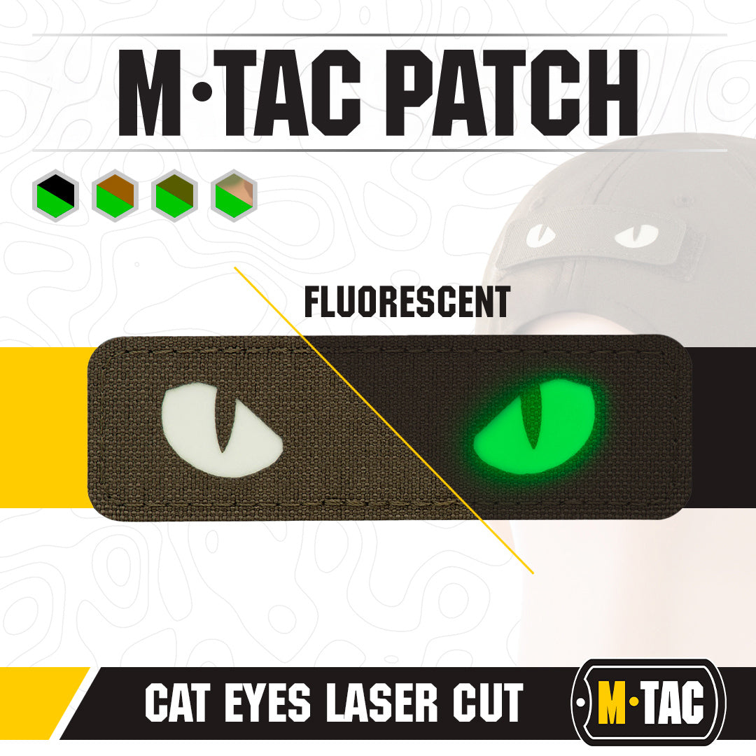 Aufnäher Cat Eyes Laser Cut