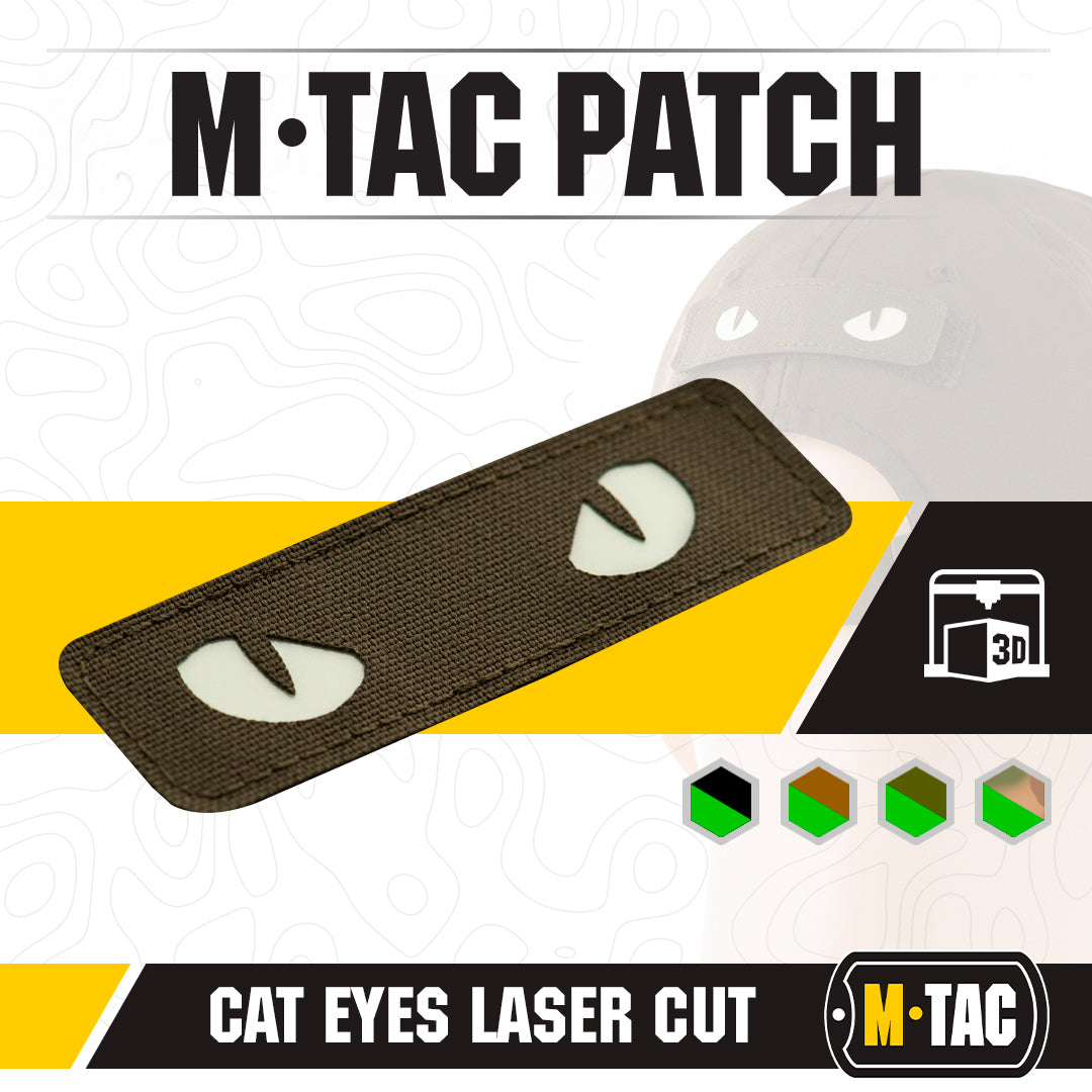 Aufnäher Cat Eyes Laser Cut