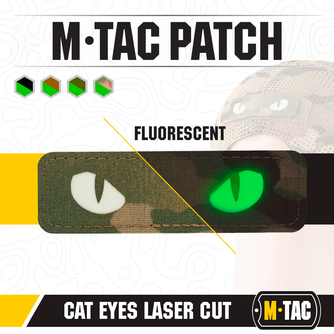 Aufnäher Cat Eyes Laser Cut