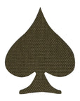 Patch Spades Laser Cut