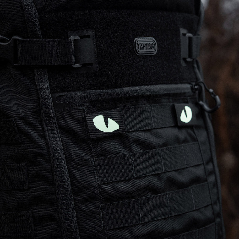 Patch Tigeraugen Laserschnitt (Paar)