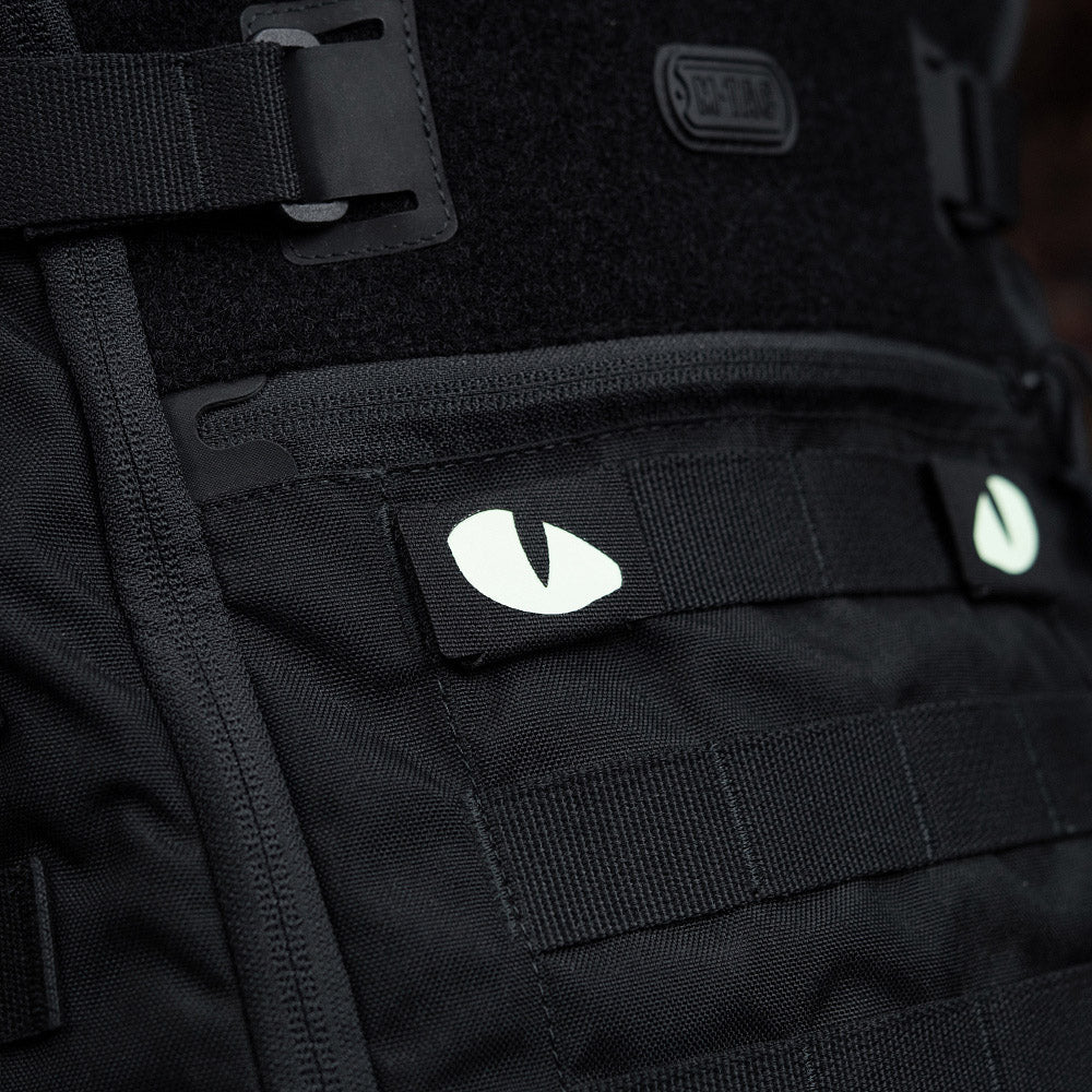 Patch Tigeraugen Laserschnitt (Paar)
