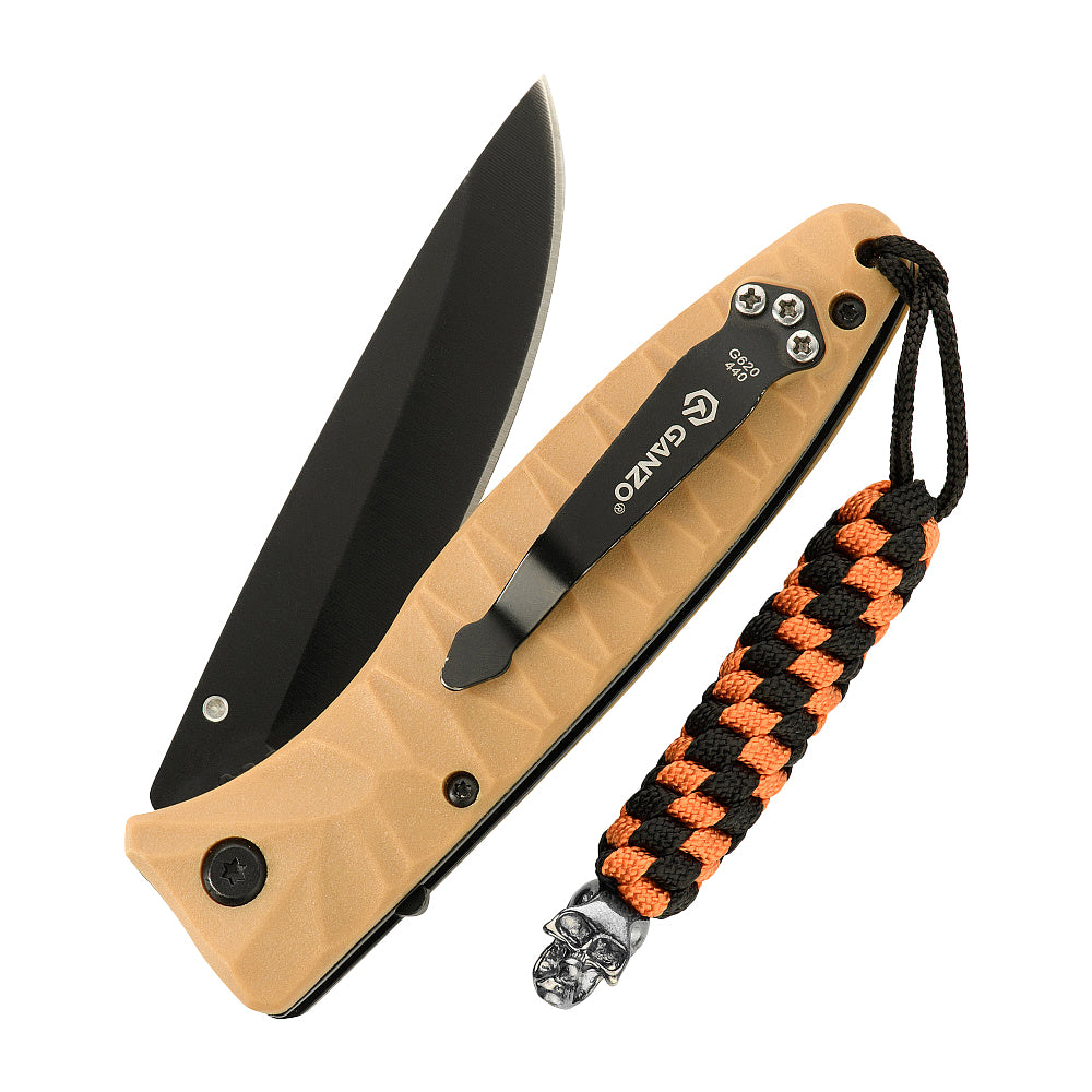 Knife Lanyard Helix Skull