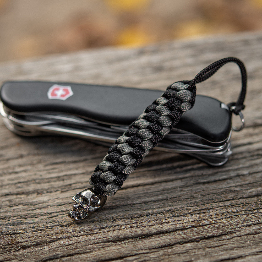 Knife Lanyard Helix Skull