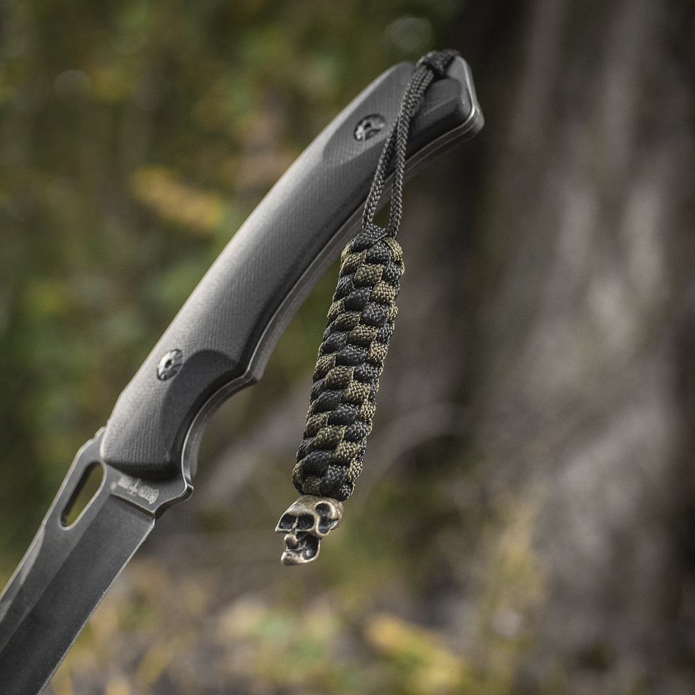Knife Lanyard Helix Skull