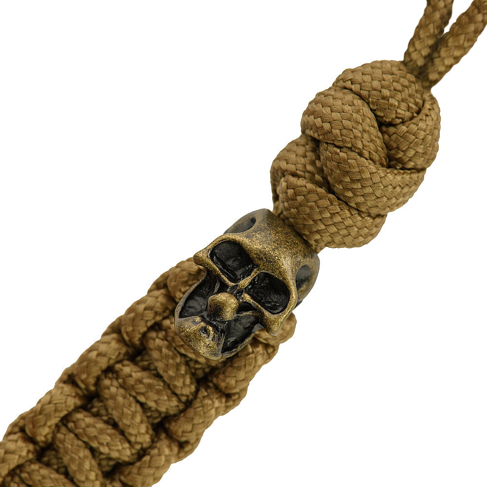 Knife Lanyard Loopy Snake Skull
