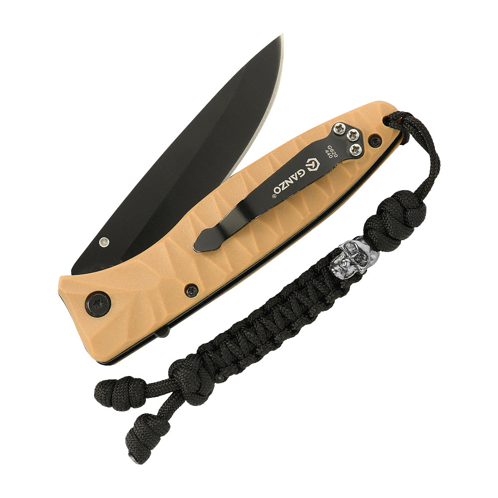 Knife Lanyard Loopy Snake Skull