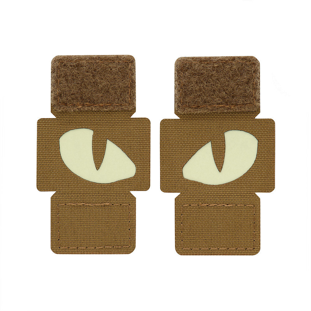 Patch Tigeraugen Laserschnitt (Paar)