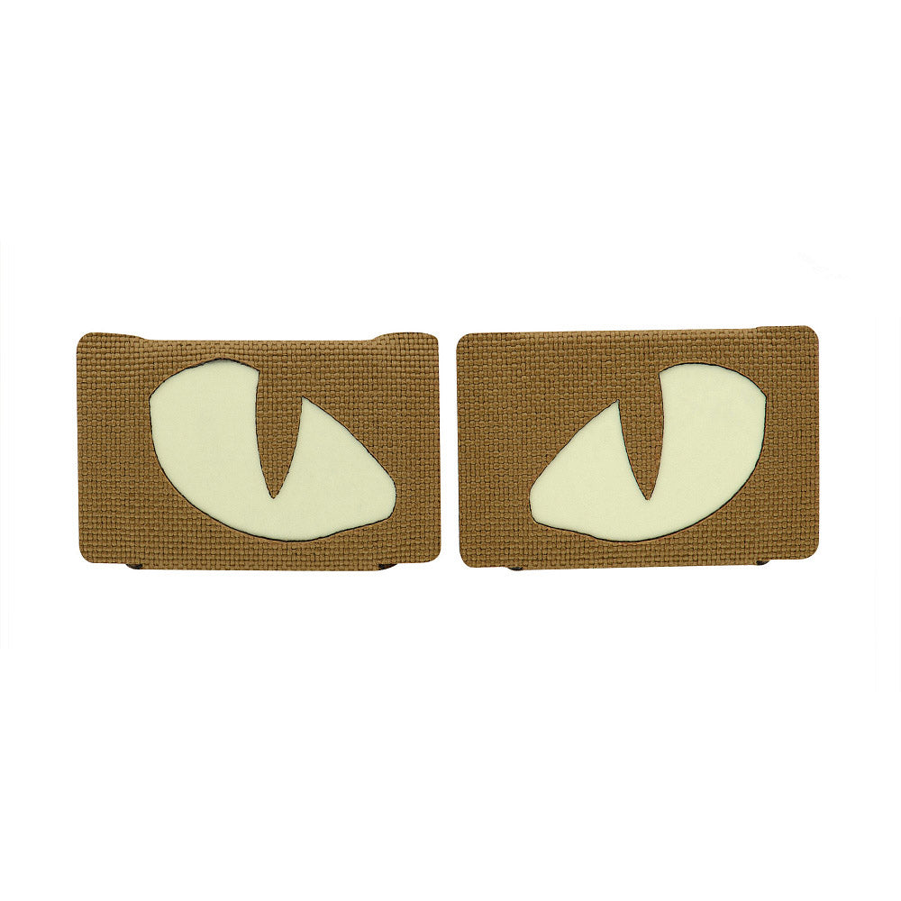 Patch Tigeraugen Laserschnitt (Paar)