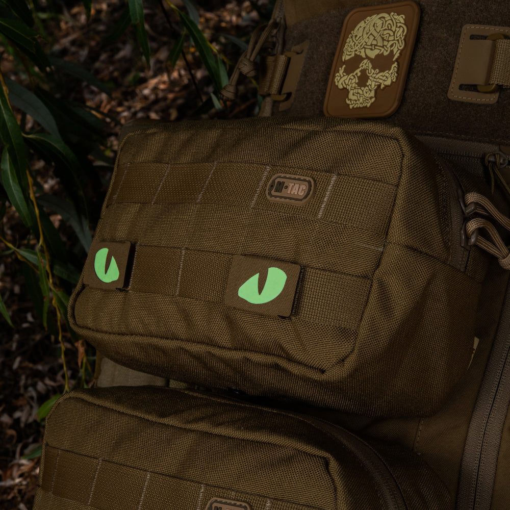 Patch Tigeraugen Laserschnitt (Paar)