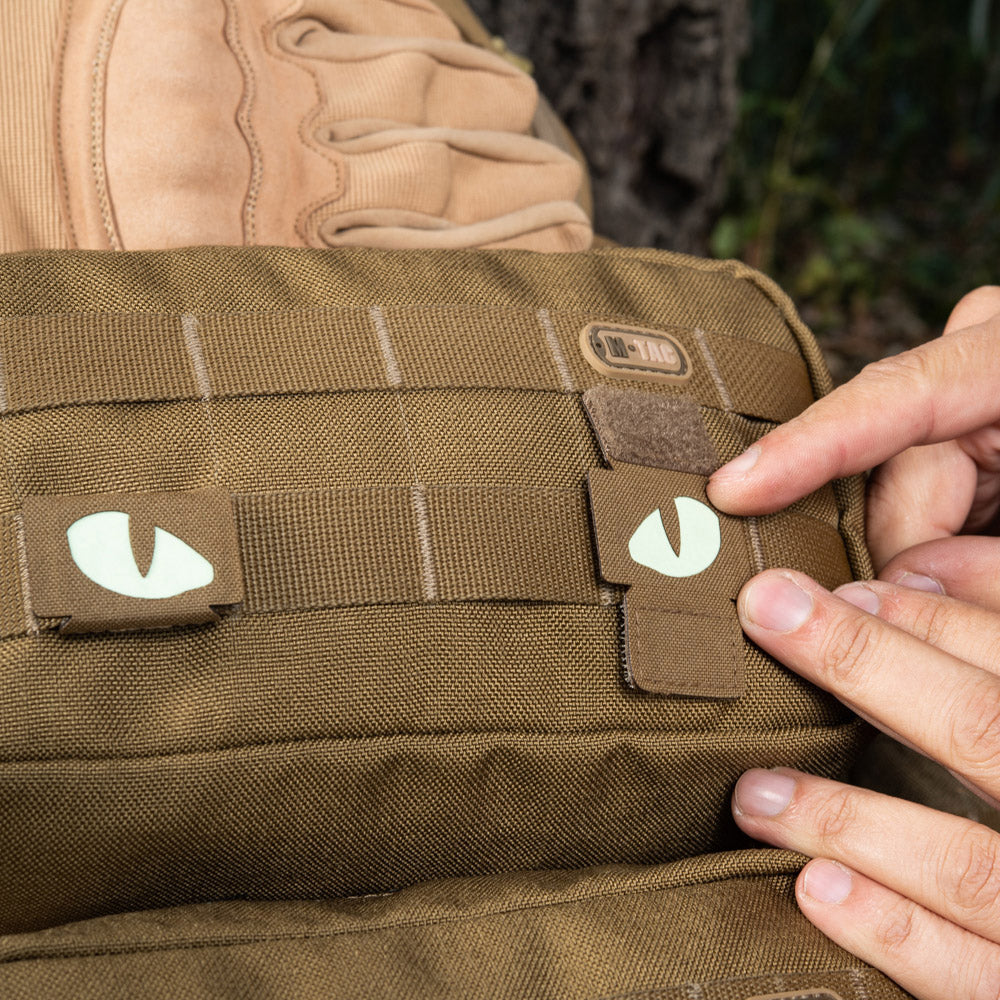 Patch Tigeraugen Laserschnitt (Paar)