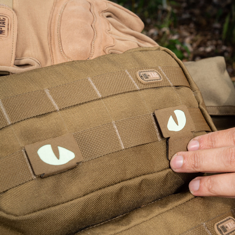 Patch Tigeraugen Laserschnitt (Paar)