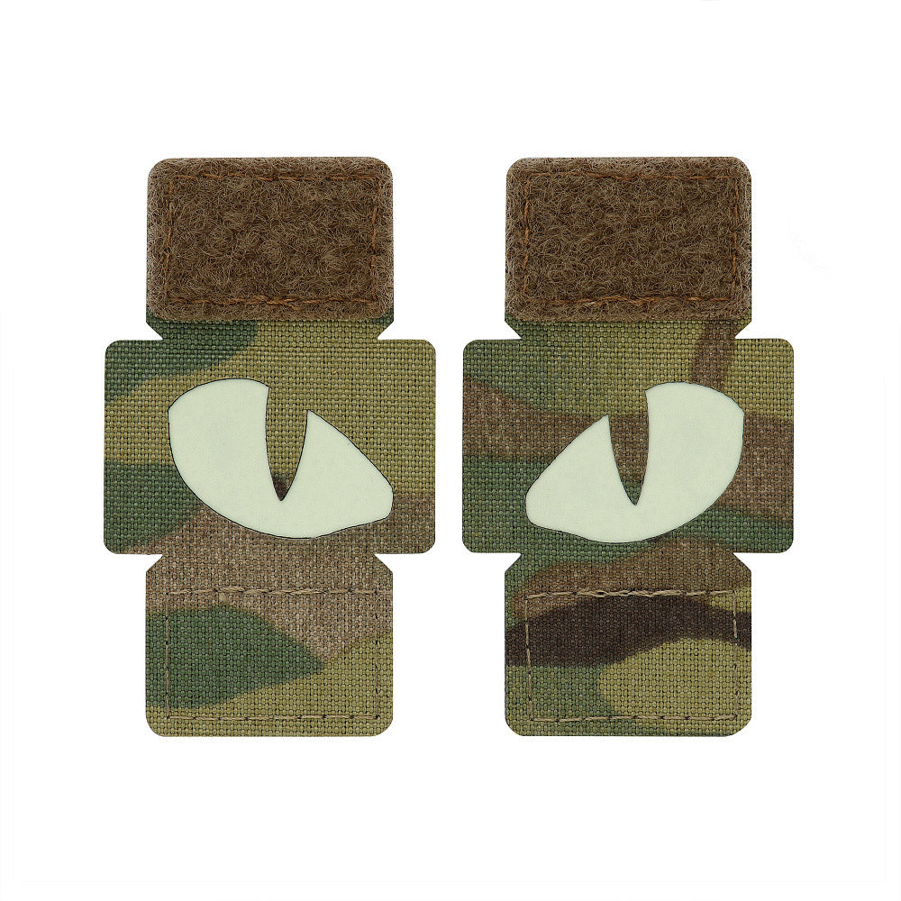 Patch Tigeraugen Laserschnitt (Paar)