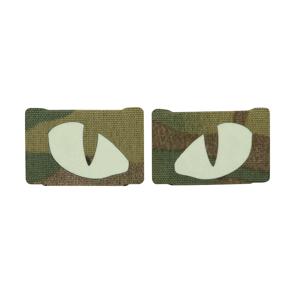 Patch Tigeraugen Laserschnitt (Paar)