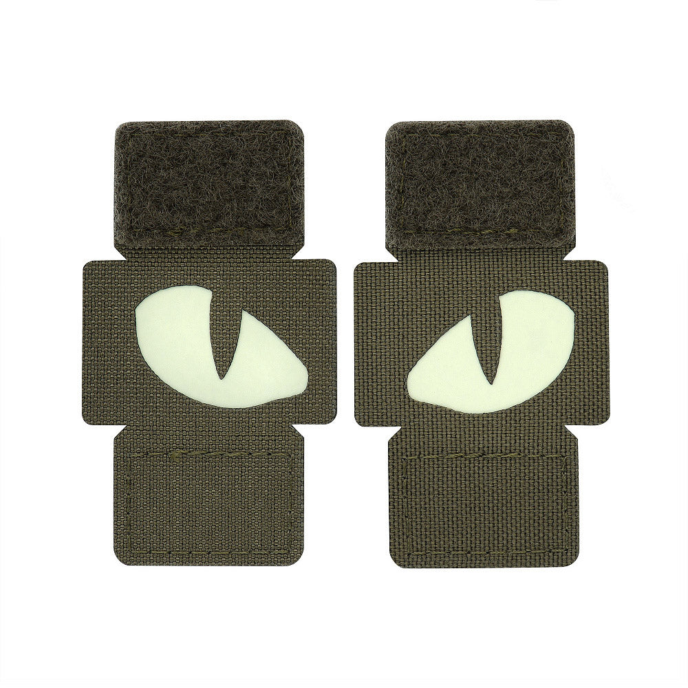 Patch Tigeraugen Laserschnitt (Paar)