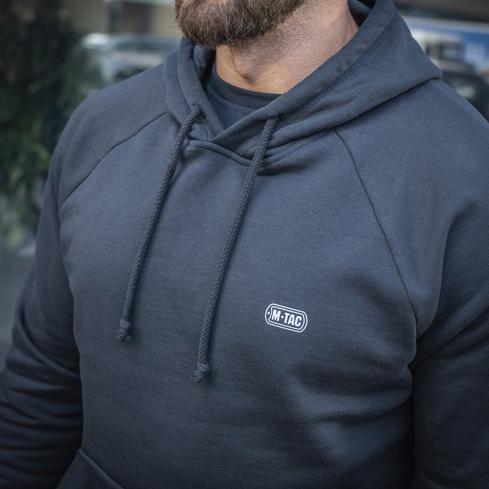 Jacke Hoodie Baumwolle Raglan