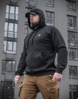 Kapuzenpullover Cotton Raglan Hard