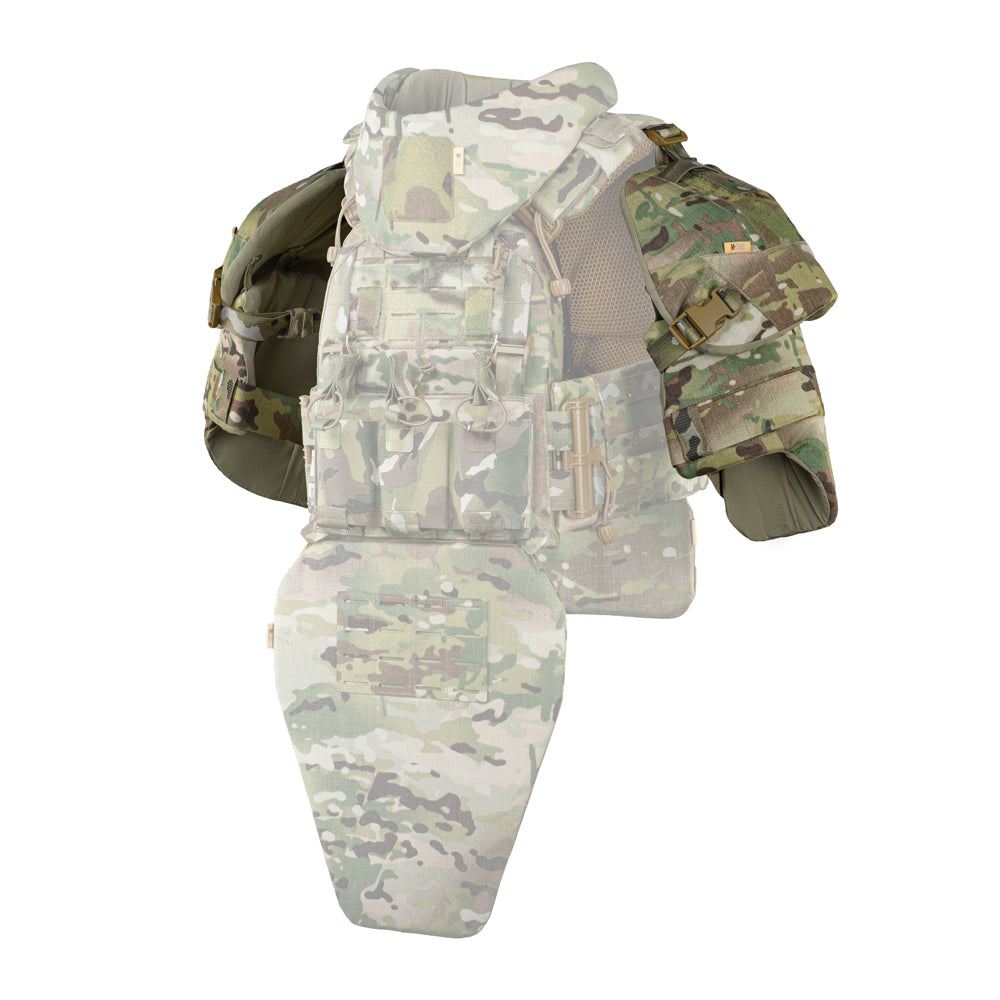 Schulterschutz für ballistische Einlagen ergonomisch (Paar)