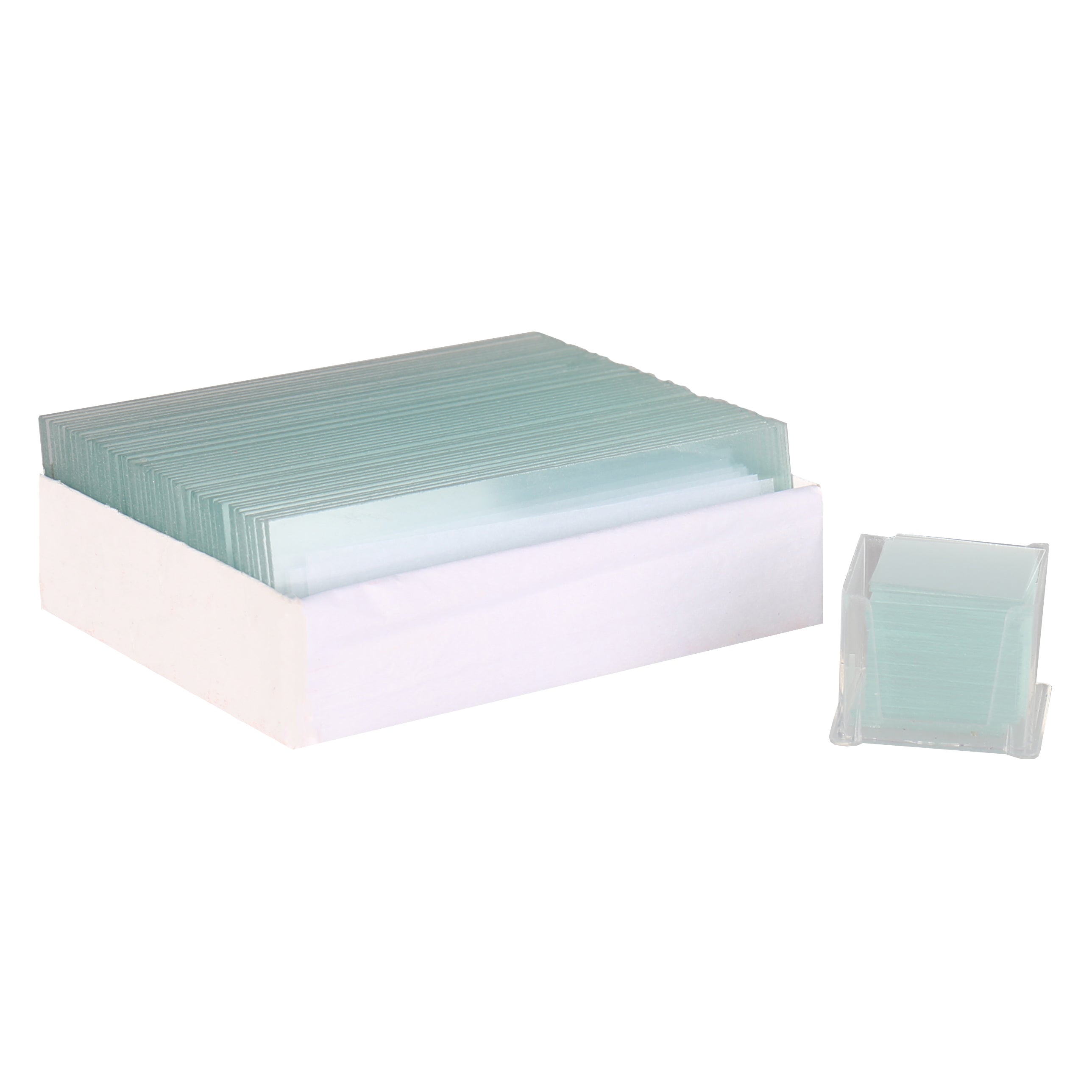 Byomic Objektträger 25x75 mm 50 Stück und Deckgläser 18x18 mm 100 Stück