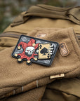 Patch Joker Skull 3D PVC