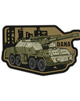 Aufnäher Dana PVC
