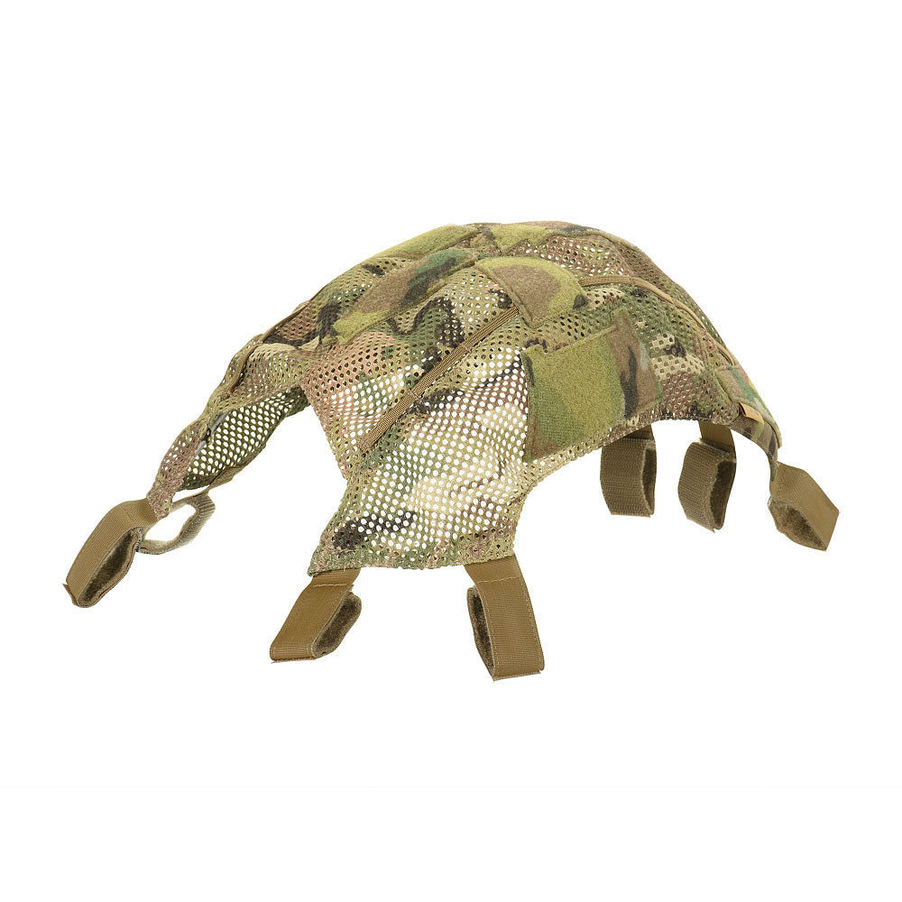 Helmet Cover With Shroud Cutout